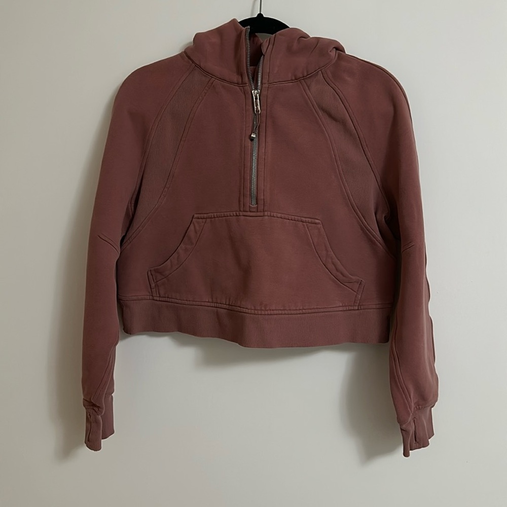 Scuba Oversized Half-Zip Hoodie